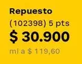Repuesto (102398) 5 pts