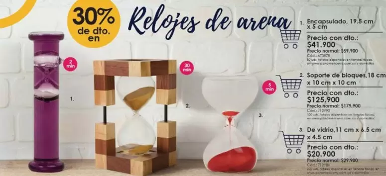 Relojes de arena
