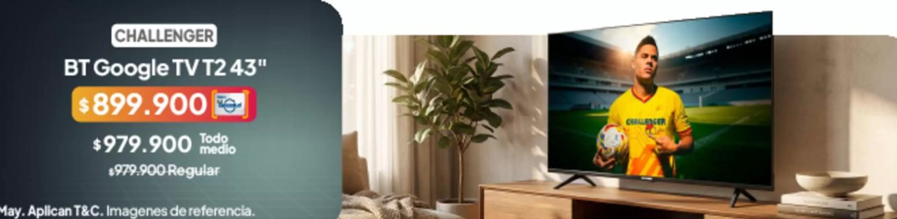 Challenger - BT Google TV T2 43"