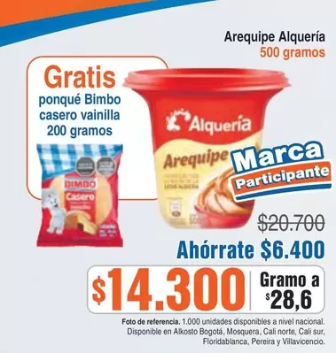 Bimbo - Arequipe