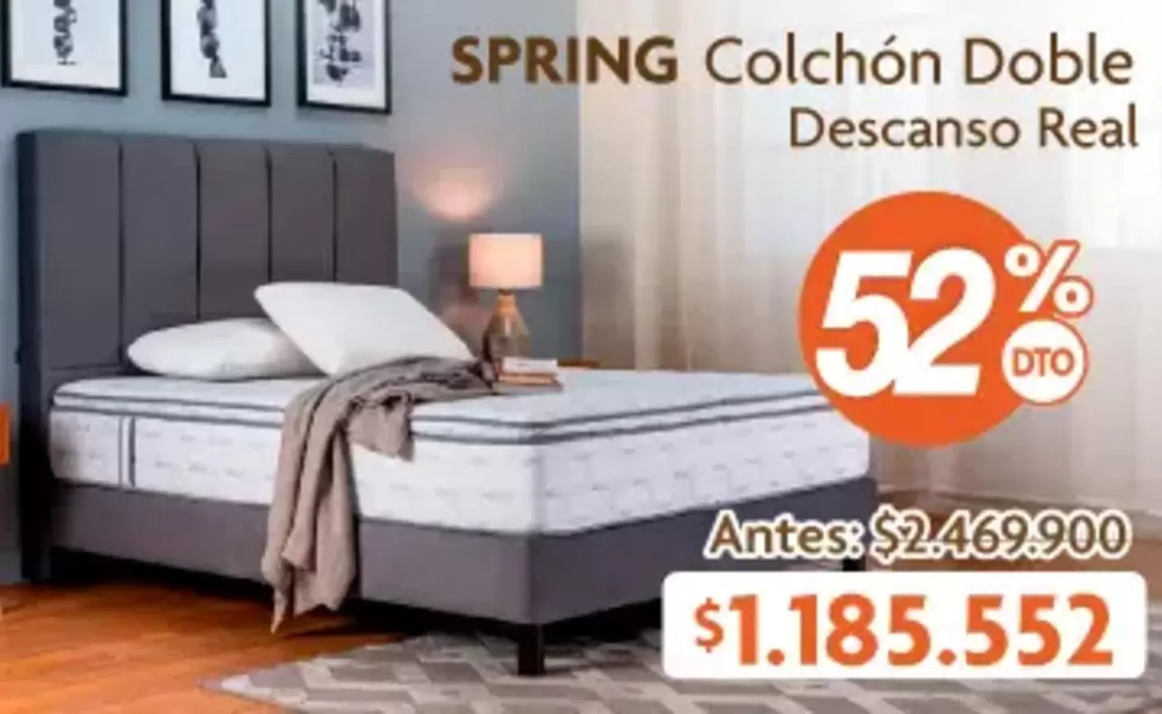 Spring - Colchón Doble