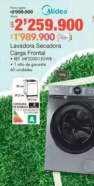 Es - Lavadora Secadora Carga Frontal REF. MF2001S0WB