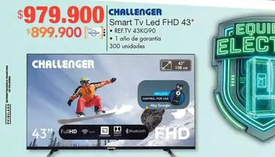 Challenger - Smart Tv Led FHD 43" REF.TV 43KG90