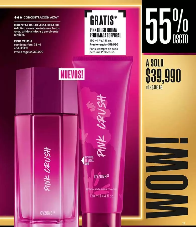 Oriental - PINK CRUSH CREMA PERFUMADA CORPORAL
