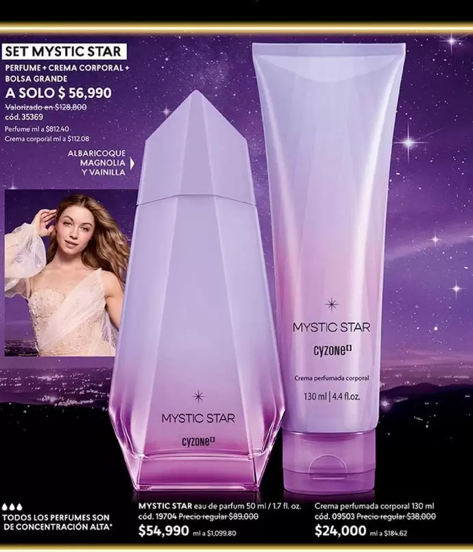 Mystic - MYSTIC STAR Perfume + Body Cream