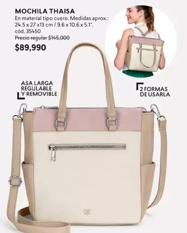 MOCHILA THAISA cód. 35450