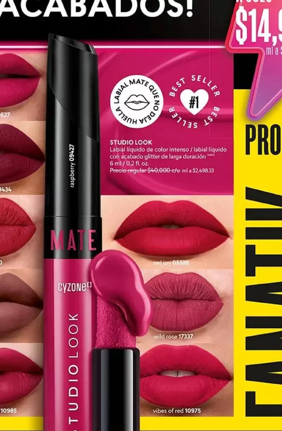 Intenso - STUDIO LOOK Labial líquido de color intenso