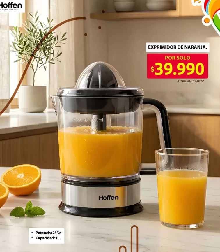 Hoffen - Exprimidor de Naranja