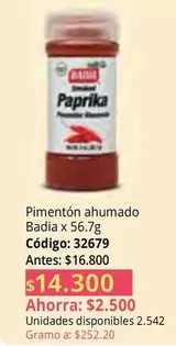 Badia - Pimentón ahumado