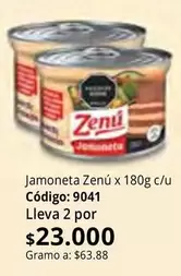 Zenú - Jamoneta