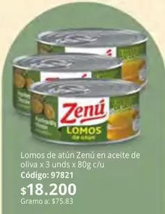 Zenú - Lomos de atún