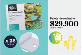 Paleta desechable Cód. 654594