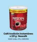Nescafé - Café tradición instantáneo x 231 g