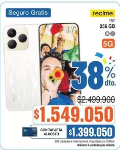 Alkosto - realme 15T 256 GB