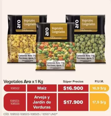 Aro - Vegetales x 1 Kg