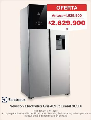 Electrolux - Nevecon Gris 431 Lt Ers44F3C5Bi