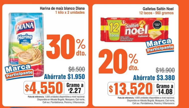 Diana - Harina de maiz blanco