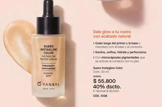 Yanbal - Suero Instaglow Color