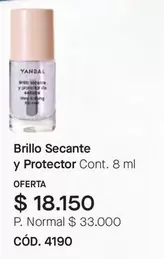 Yanbal - Brillo Secante y Protector