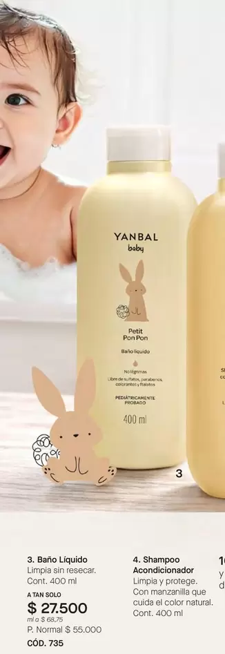 Yanbal - Shampoo Acondicionador