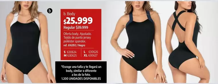 Body ref. 4762812/Negro