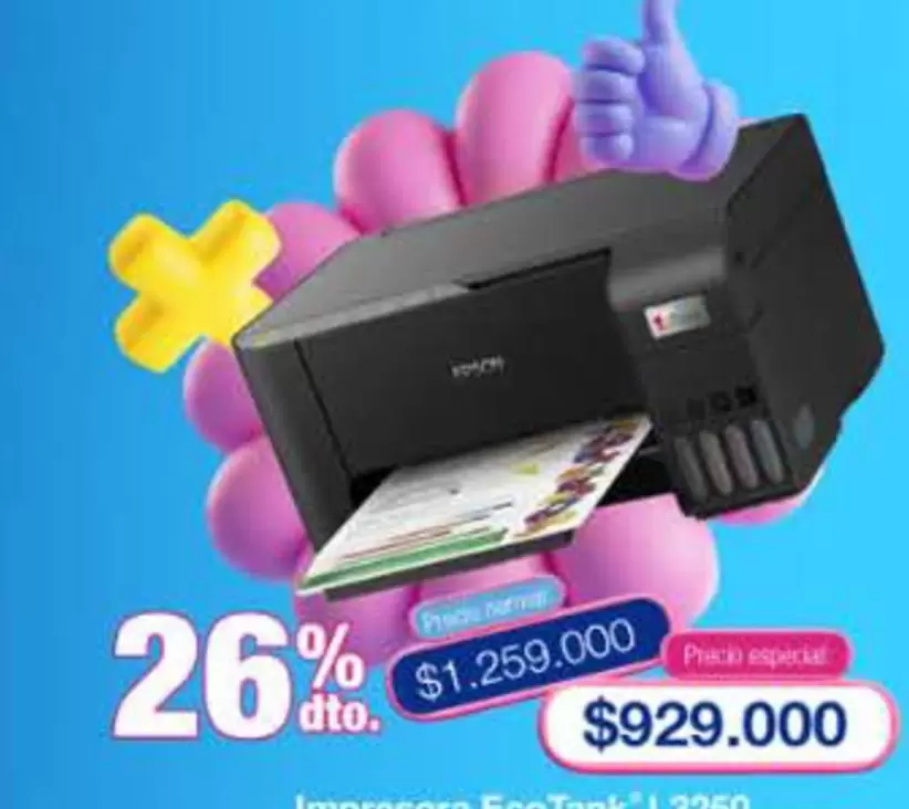 Epson - Impresora EcoTank L3250