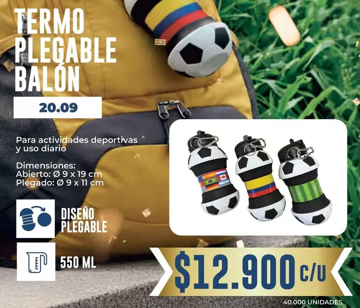 Termo Plegable Balon