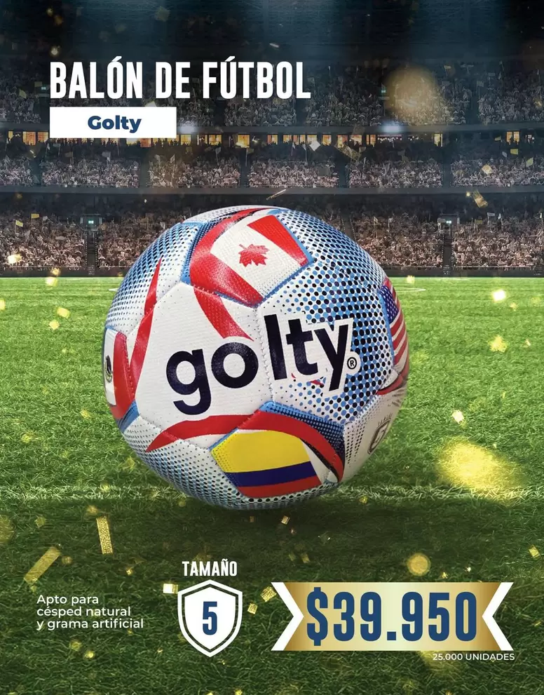 Golty - Balón De Futbol
