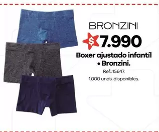 Bronzini - Boxer Ajustado Infantil