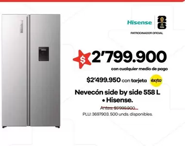 Hisense - Nevecon Side By Side 