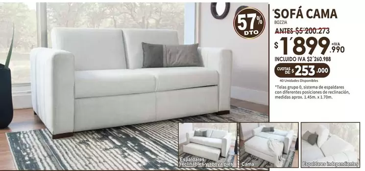 Sistema - SOFÁ CAMA