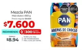 Mezcla Maiz dulce