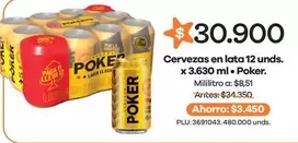 Poker - Cervezas 