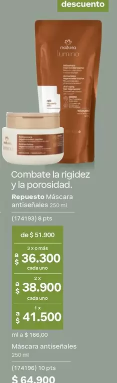 Natura - Repuesto Máscara Antiseñales
