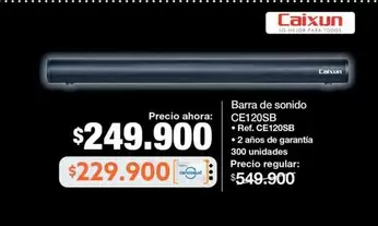 Barra de sonido CE120SB