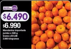 Mandarina importada jumbo