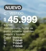 C - VESTIDO 632500