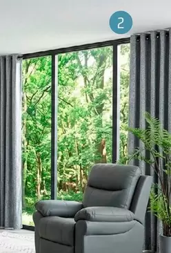 HC - Set X2 Cortinas Oslo Blackout 75%