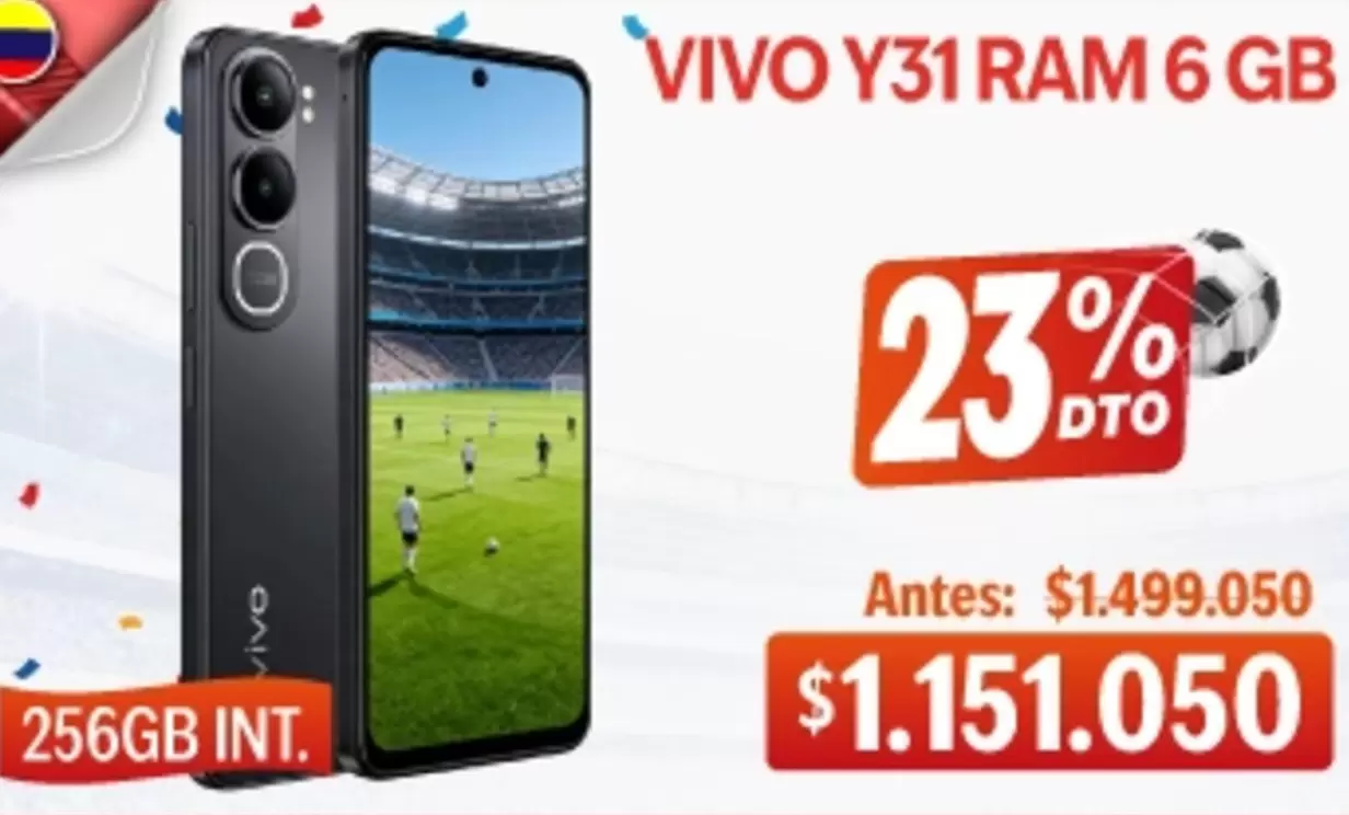 Vivó - Y31 RAM 6 GB