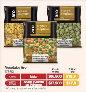 Aro - Vegetales 1 Kg
