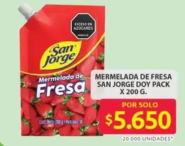 San Jorge - MERMELADA DE FRESA