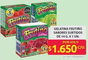 Frutiño - Gelatina
