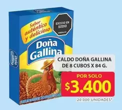 Doña Gallina - CALDO DE 8 CUBOS
