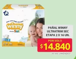 Winny - PAÑAL ULTRATRIM SEC ETAPA 2