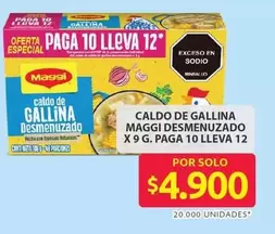Maggi - Caldo de Gallina Desmenuzado