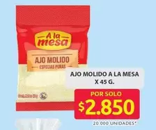 AJO MOLIDO