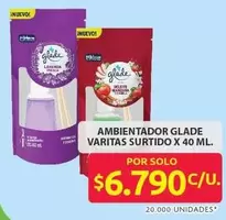 glade - AMBIENTADOR GLADE VARITAS SURTIDO
