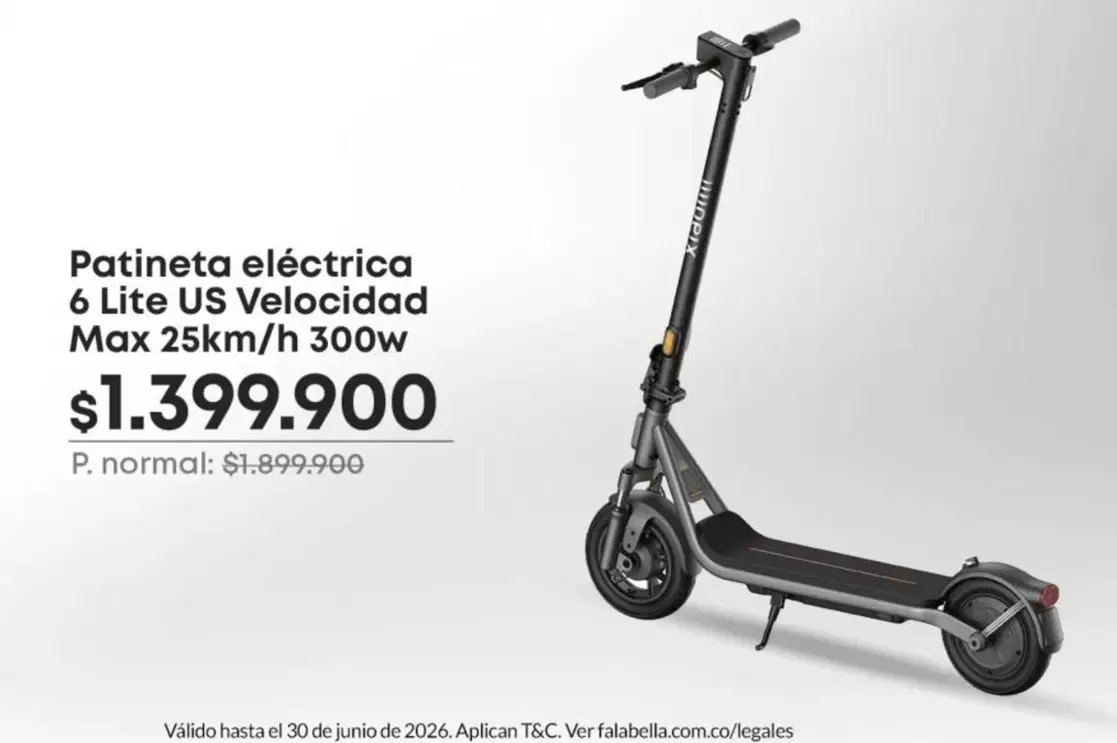 Max - Patíneta eléctrica 6 Lite US