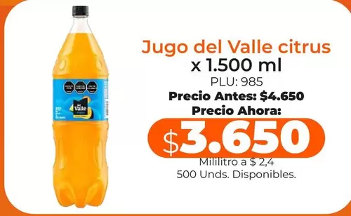 Del Valle - Jugo Citrus