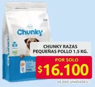 Chunky - RAZAS PEQUEÑAS POLLO